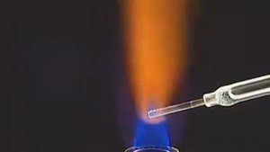 Li+, Na+, K+, Ca2+, Sr2+, Ba2+, Cu2+ катиондарын жалын түсінің өзгеруі бойынша анықтау