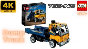 LEGO Technic 42147  Dump Truck. Unboxing (4K)