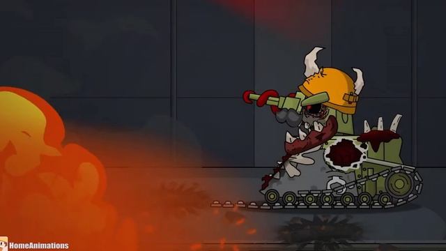 КВ 44 М ЗАРОЗИЛ ПАРАЗИТ!мультики про танки.