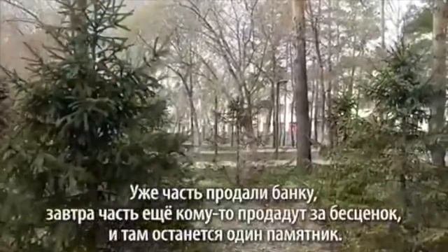 Вырубка деревьев в сквере Павлодара под строительство "ForteBank"