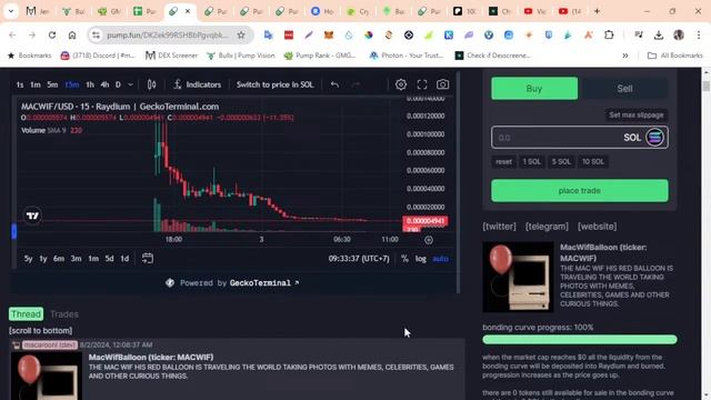 CRYPTO EXPAT LIFE LIVESTREAM August 3rd Hunt for Next 1000X Memecoin