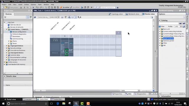 SIMOCODE Programming adding a HMI