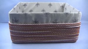 Декор коробки из картона . Коробка для хранения своими руками .