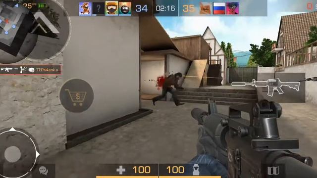 Играю в стандофф 2, в командный бой. смотреть онлайн