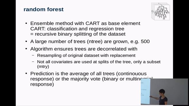 Madlene Nussbaum: Mastering ML for spatial prediction I - overview and introduction in methods