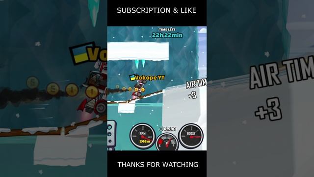 🎧 NEW Community Showcase 🎧 (Skating Site) - Hill Climb Racing 2 #shorts #hcr2