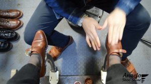 STRESSED OUT? TAKE A SEAT! | ANGELO SHOE SHINE ASMR