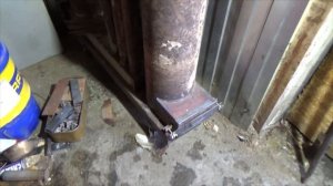 Печь на отработке для гаража своими руками. С турбонадувом и калорифером. Часть 1