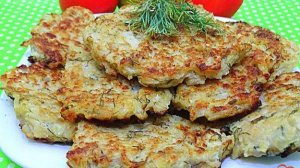 Оладьи из капусты с фаршем