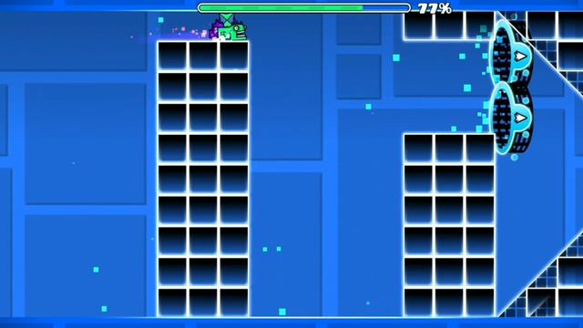 мой первый уровень в гд