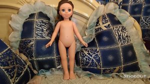 Кукла Эсна от фабрики "Весна". Сравнение и переодевалки с куклами NPK и Gotz.
