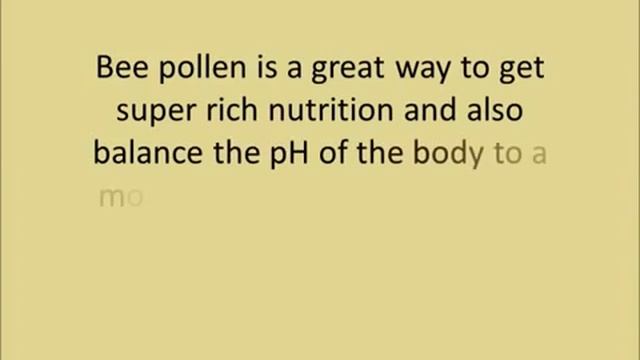 What is Bee Pollen and Why Do We Need It смотреть онлайн