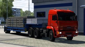 136  / ETS 2 1.53 / Русская сборка / КАМАЗ 6460