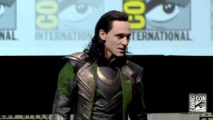 Tom Hiddleston as LOKI at Comic-Con 2013 (Official-HD)