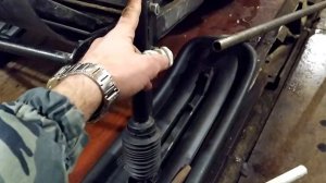 Стойка лыжи для лыжного модуля мотобуксировщика