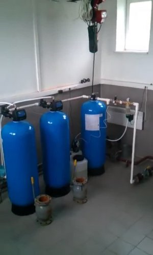 Очистка воды в коттеджном поселке. Железо 15 мг/л