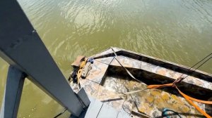 Утопили лодку болотоход Модель 4616 !!! Реальный тест на воде. Проверяем на плавучесть .