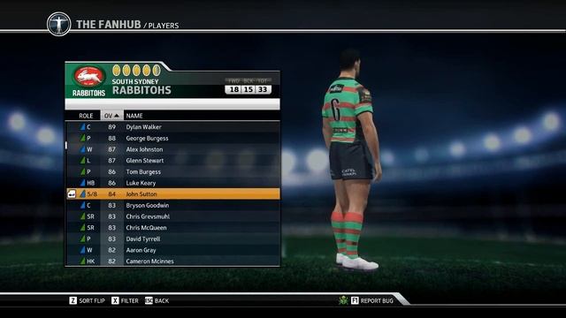 Rugby League Live 3 - Fan Hub Update (Rabbitohs) смотреть онлайн