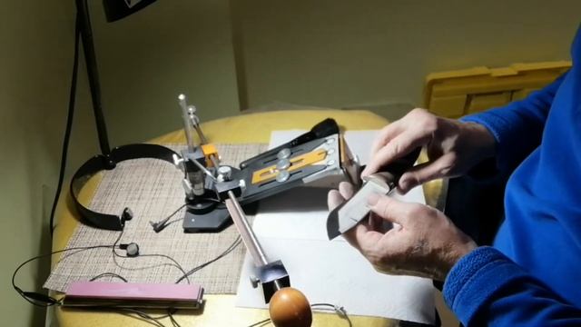 Ремонт и заточка "рекурвы", без специальных абразивов.