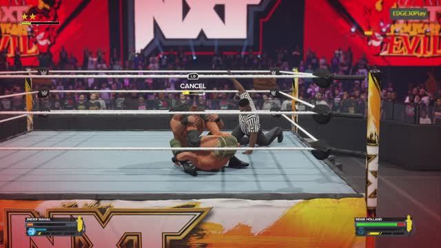 WWE2K24 JINDER MAHAL VS RIDGE HOLLAND смотреть онлайн