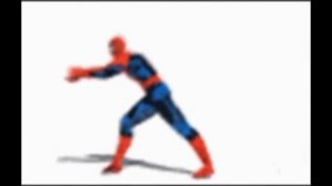 танцующий spider man