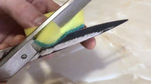 Sponge ASMR(Нарезаем губку)