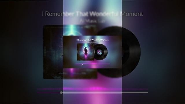 I Remember That Wonderful Moment #suno #sunoai #music