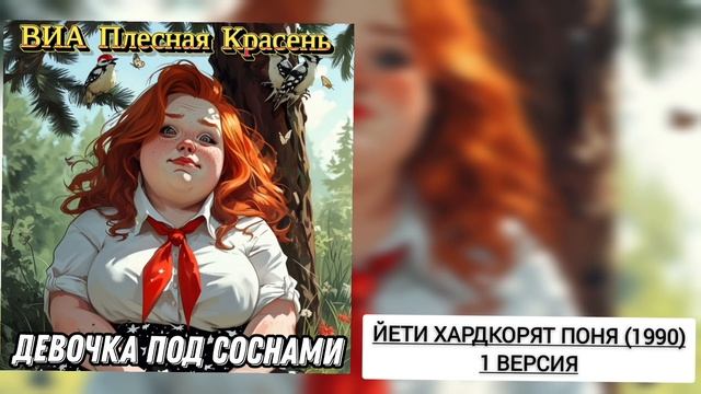 ВИА Плесная Красень - Девочка под соснами (Full) (архив 1990) + bonus track