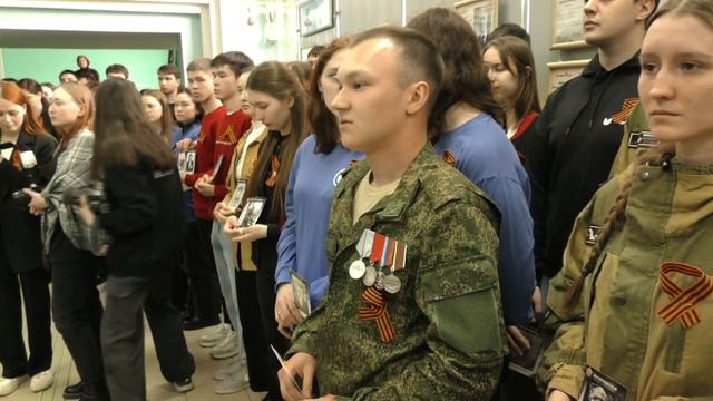 В ЧувГУ проходит акция «Стена Памяти» – новый формат «Бессмертного полка». 08.05.2024