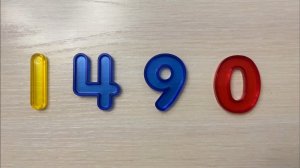 Счётчик цифры для детей от 1000 до 2000