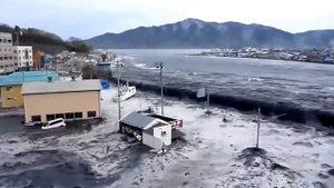 Цунами в Японии 2011г  и зимлитрисения