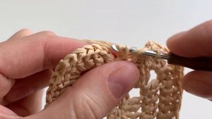Как связать чехол для AirPods из рафии,  crochet case for airpods  @shoddikate
