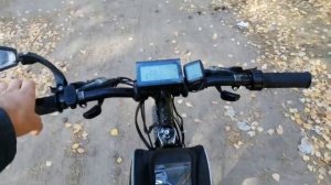 Тест максимальной скорости электровелосипеда 1500-2000 ватт 30а. Как снять ограничение скорости.