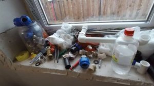 Обвязка котельной из полипропилена по системе первичного и вторичных колец.