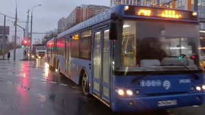 Автобус ЛиАЗ 6213.22 №191181 на 741 маршруте в Митино