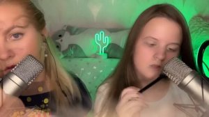 АСМР НЕРАЗБОРЧИВЫЙ ШЁПОТ/АСМР МАМА+ДОЧЬ/ASMR Mother and daughter