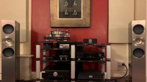 Auralic Aries Mini + Chord Qutest DAC + Musical Fidelity AMS 35i + KEF Reference 3