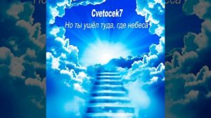 Cvetocek7 - Но ты ушёл туда, где небеса