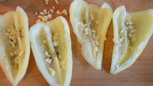 ЗАКУСКИ. Перец с чесноком