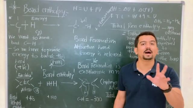Class 11|Chemistry 6-Thermodynamics|L-14 Bond enthalpy|By- Brijesh sir смотреть онлайн