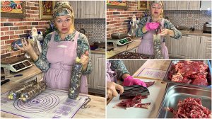 СЫРОВЯЛЕННАЯ КОЛБАСА НА ДОМАШНЕЙ КУХНЕ ТОЛЬКО РУКАМИ БЕЗ ОБОРУДОВАНИЯ