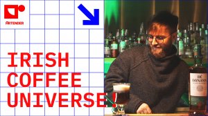 IRISH COFFEE UNIVERSE! ⚡️☕️ 🐸 #artenderproject #проектартендер #cocktails