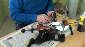 Нож "быстрорез", R6 M5, заточка в бритву.