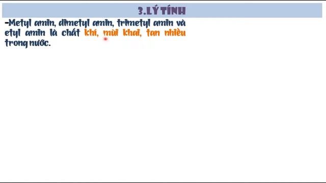 HÓA HỌC 12-BÀI 6-AMIN | HÓA HỌC NTV