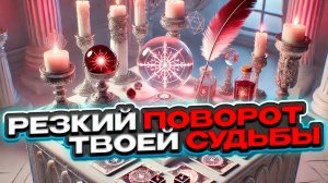 🍀🔥 Резкий поворот судьбы. Что судьба приготовила для меня? ❤️✨ Таро сегодня 🍀 Гадание на картах