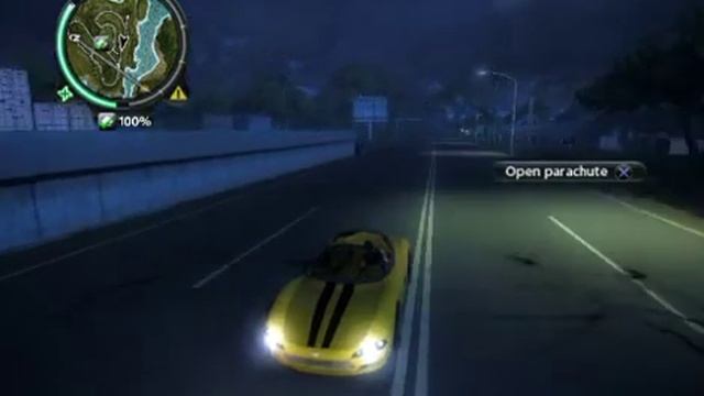 Just Cause 2 Race with sport cars