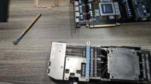 Установка медной пластины на MSI 3080 ventus 3x