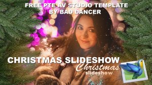 Free PTE AV Studio Pro Template - Christmas Slideshow ID 29112022