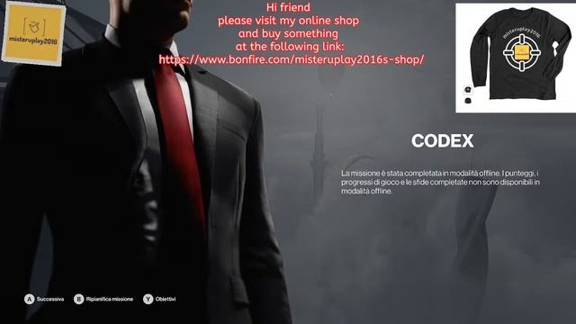 @misteruplay2016 live stream of hitman 3 videogame - live now - @IOInteractive #hitman3 #follow