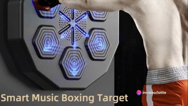 Best Intelligent Music Boxing Trainer Electronic Boxing Practice Wall Target Boxing Machine Home смотреть онлайн